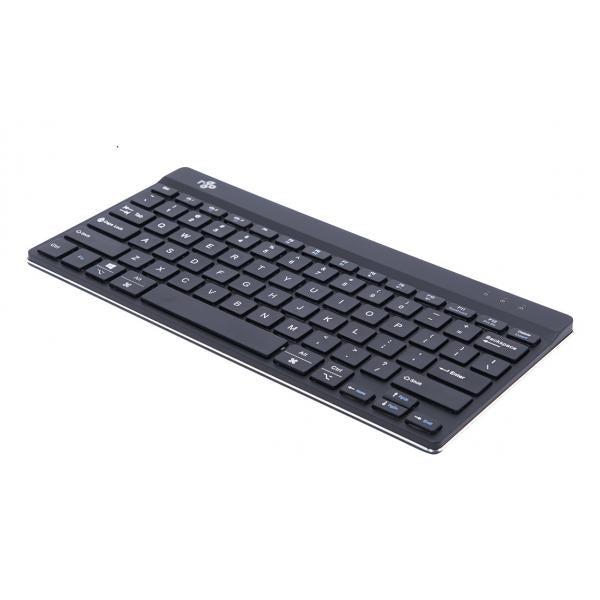 R-Go Tools RGOCOUSWLBL tastiera Universale Bluetooth QWERTY Inglese US Nero (R-Go Compact Break - tastatur - multie)