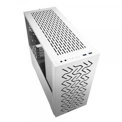 Case Sharkoon MS-Z1000 - Mini Tower Mini-ITX, Micro-ATX - 2x 120mm Ventola Led - Bianco