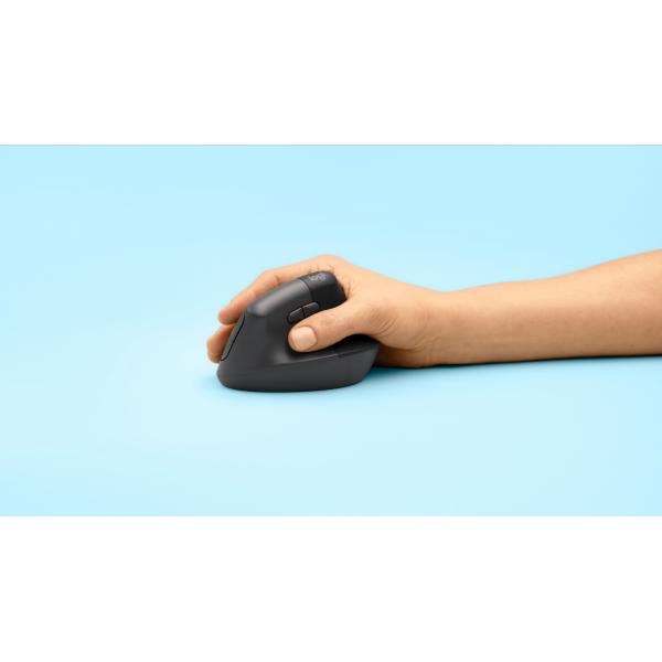 Mouse Verticale Lift Ergonomic Ottico 4 Tasti 4000 DPI Colore Grafite