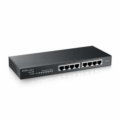Zyxel GS1915-8 Gestito L2 Gigabit Ethernet [10/100/1000] Nero (Zyxel GS1915 Series GS1915-8 - switch)