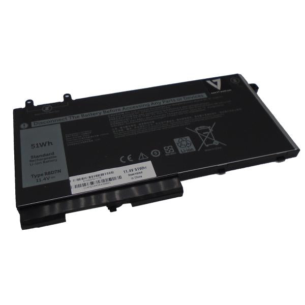 V7 D-W8GMW-V7E ricambio per laptop Batteria (V7 BAT DELL LAT 5400 5401 5500 - R8D7N W8GMW 0R8D7N 3 CELL 51WH)