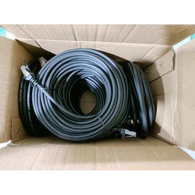 Equip 635590 cavo di rete Nero 1 m Cat6 S/FTP [S-STP] (Equip 635590 netv?rkskabel Sort 1 m Ca)