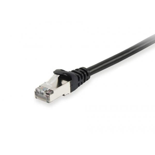 Equip 635590 cavo di rete Nero 1 m Cat6 S/FTP [S-STP] (Equip 635590 netv?rkskabel Sort 1 m Ca)