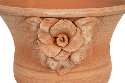 Biscottini Vaso caspò in Terracotta 100% Made in Italy interamente Lavorata a Mano