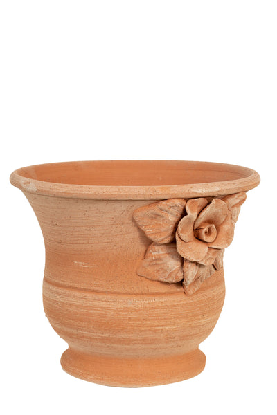 Biscottini Vaso caspò in Terracotta 100% Made in Italy interamente Lavorata a Mano