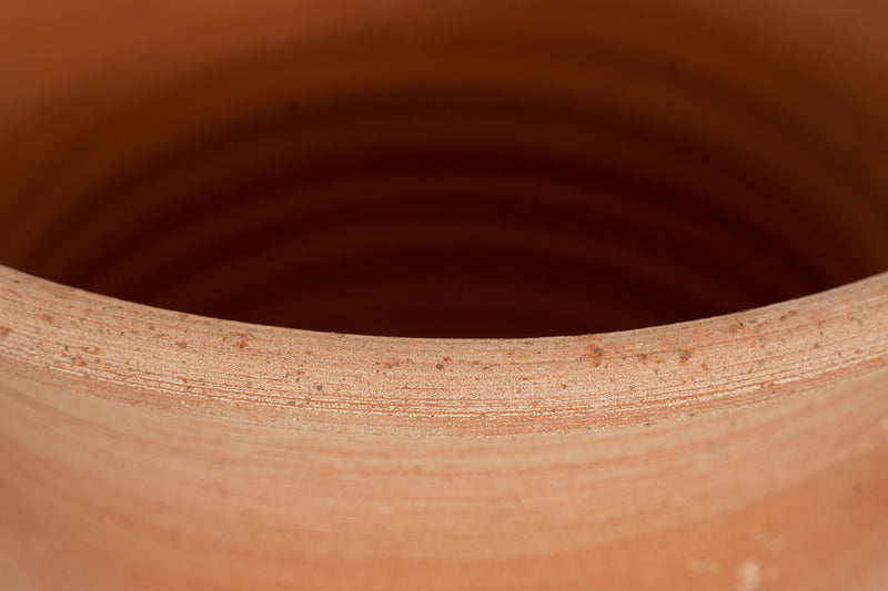 Biscottini Vaso caspò in Terracotta 100% Made in Italy interamente Lavorata a Mano