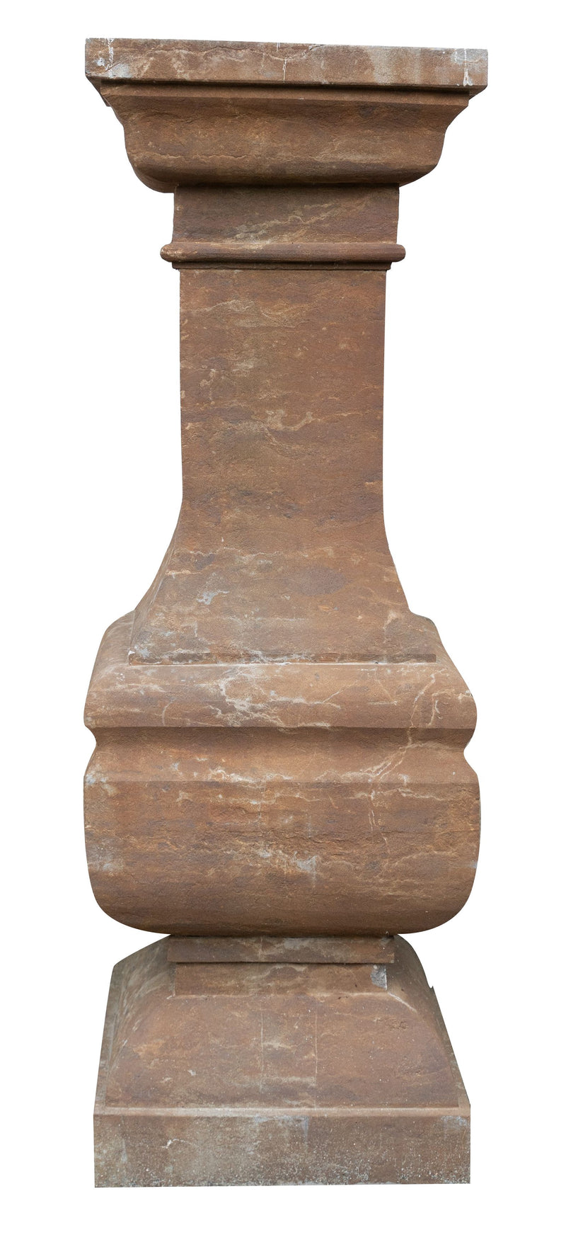 Biscottini Vecchia base portavaso in pietra Molto solida robusta Offerta Speciale Qualità