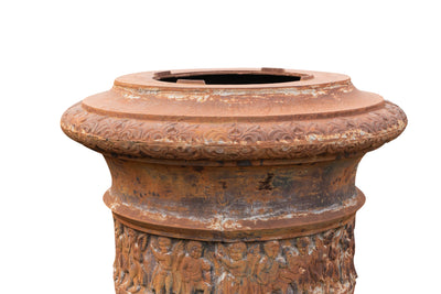 Biscottini Vecchia colonna in fusione di ghisa Molto solida robusta Offerta Speciale