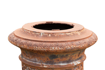 Biscottini Vecchia colonna in fusione di ghisa Molto solida robusta Offerta Speciale