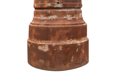 Biscottini Vecchia colonna in fusione di ghisa Molto solida robusta Offerta Speciale