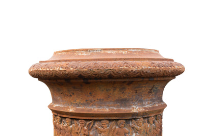 Biscottini Vecchia colonna in fusione di ghisa Molto solida robusta Offerta Speciale