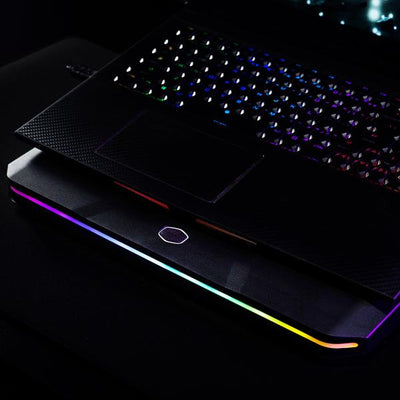 Cooler Master NotePal X150 Spectrum base di raffreddamento per laptop 43,2 cm (17\") 1000 Giri/min Nero