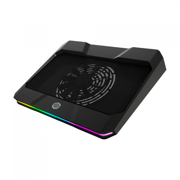 Cooler Master NotePal X150 Spectrum base di raffreddamento per laptop 43,2 cm (17\") 1000 Giri/min Nero