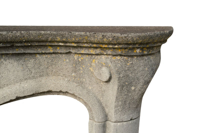 Biscottini Vecchia cornice camino in pietra