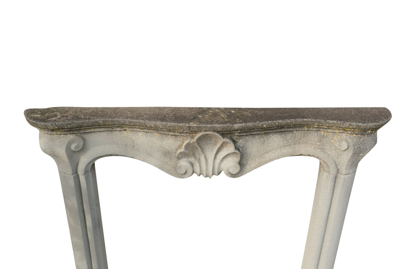 Biscottini Vecchia cornice camino in pietra