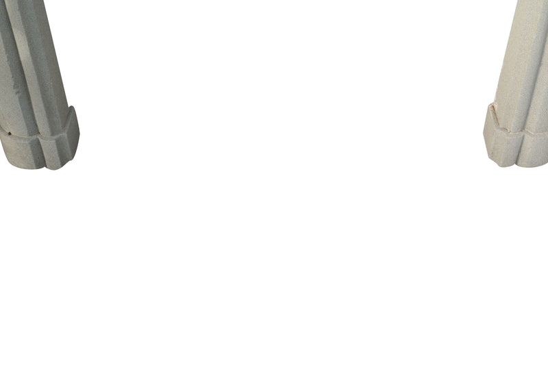 Biscottini Vecchia cornice camino in pietra