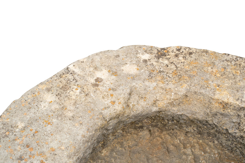 Biscottini Vecchio mortaio gigante in pietra