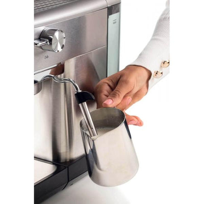 ARIETE METAL (1380/10) - MACCHINA PER CAFFE'''' ESPRESSO - POLVERE E CIALDE - CAPPUCCINATORE - PRESSIONE 15 BAR - 1300W