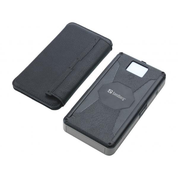 Sandberg 420-73 batteria portatile Polimeri di litio [LiPo] 20000 mAh Nero (Solar 6-Panel Powerbank 20000 - Warranty: 60M)