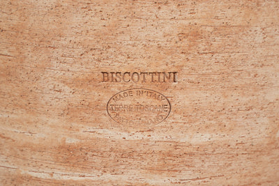 Biscottini Colonna ionica in terracotta di galestro 100% Made in Italy interamente Lavorata a Mano