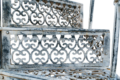 Biscottini Scala a chiocciola in fusione ghisa finitura anticata Molto stabile, robusta