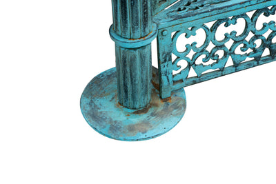 Biscottini Scala a chiocciola in fusione ghisa finitura anticata Molto stabile, robusta