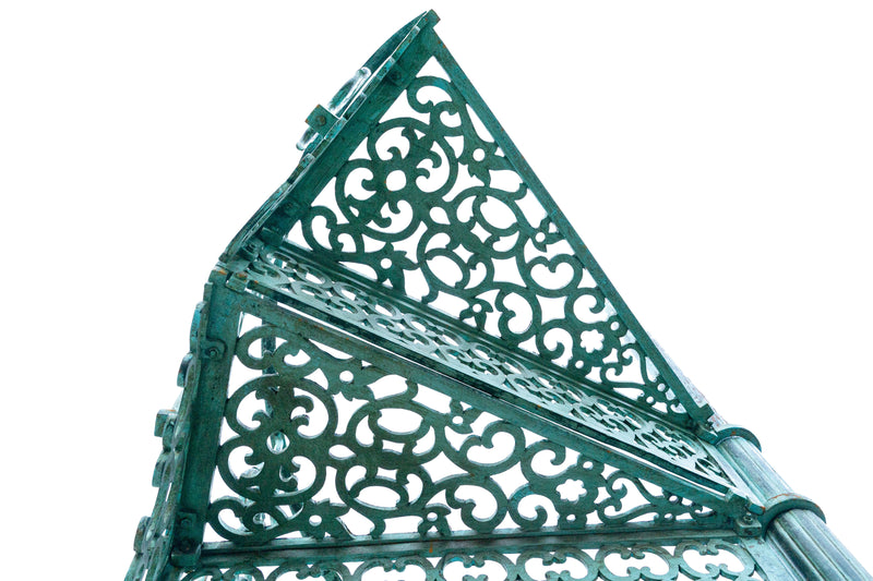 Biscottini Scala a chiocciola in fusione ghisa finitura anticata Molto stabile, robusta