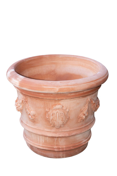 Biscottini Vaso in Terracotta 100% Made in Italy interamente Lavorata a Mano realizzato