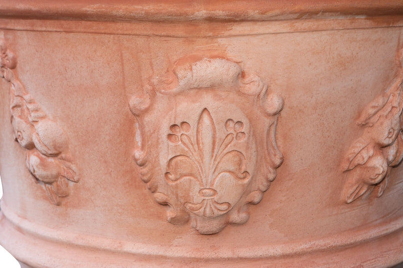 Biscottini Vaso in Terracotta 100% Made in Italy interamente Lavorata a Mano realizzato