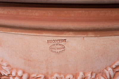 Biscottini Vaso in Terracotta 100% Made in Italy interamente Lavorata a Mano realizzato