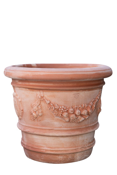 Biscottini Vaso in Terracotta 100% Made in Italy interamente Lavorata a Mano realizzato