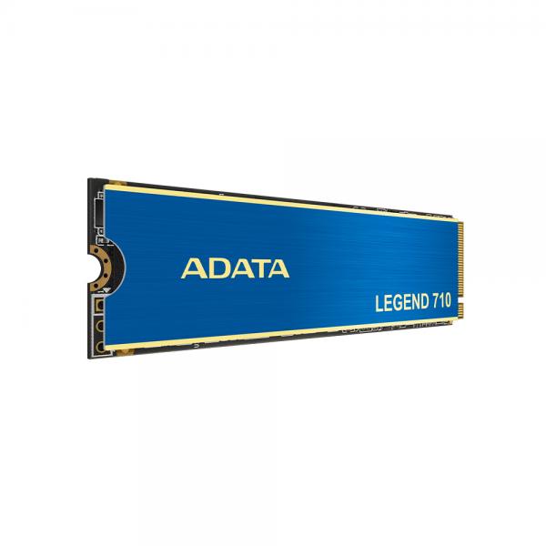 ADATA LEGEND 710 1 TB M.2 PCI Express 3.0 NVMe 3D NAND (Adata Legend 710 [ALEG-710-1TCS] 1TB NVMe SSD, M.2 Interface, PCIe Gen3, 2280, Read 2400MB/s, Write 1800MB/s, Heatsink, 3 Year Warranty)
