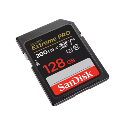 SanDisk Extreme PRO SD 128GB C10 UHS-I SDXC 200MB/s