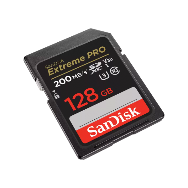 SanDisk Extreme PRO SD 128GB C10 UHS-I SDXC 200MB/s