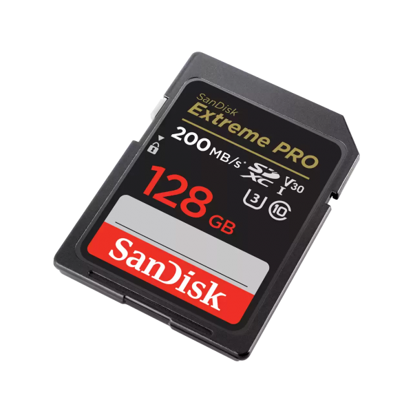SanDisk Extreme PRO SD 128GB C10 UHS-I SDXC 200MB/s