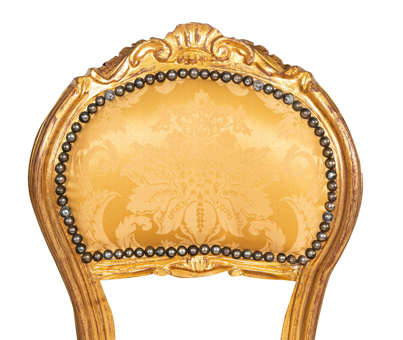 Biscottini SEDIA STILE FRANCESE LUIGI XVI IN LEGNO MASSELLO DI FAGGIO poltroncina XVI,