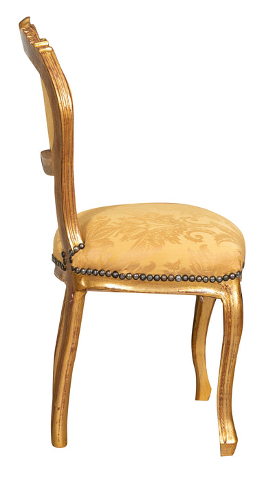 Biscottini SEDIA STILE FRANCESE LUIGI XVI IN LEGNO MASSELLO DI FAGGIO poltroncina XVI,