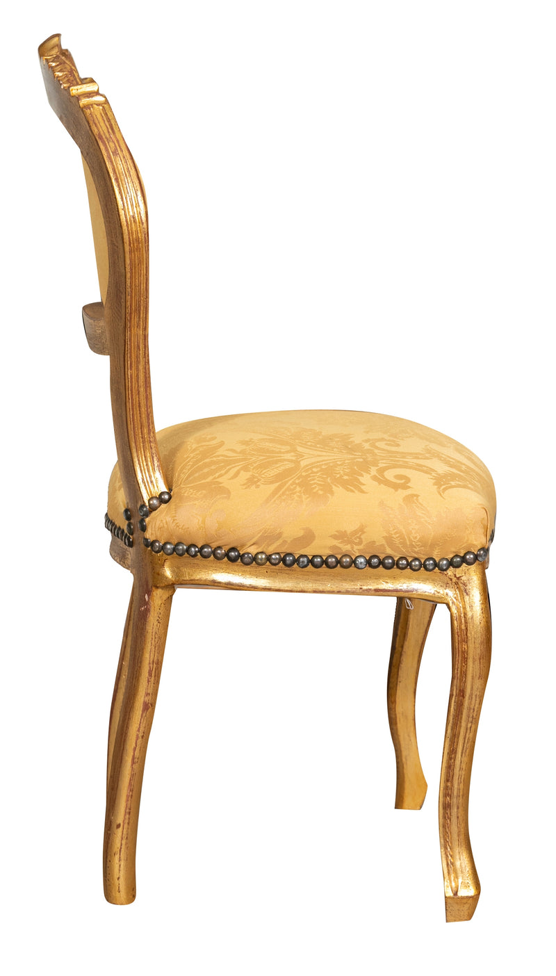 Biscottini SEDIA STILE FRANCESE LUIGI XVI IN LEGNO MASSELLO DI FAGGIO poltroncina XVI,