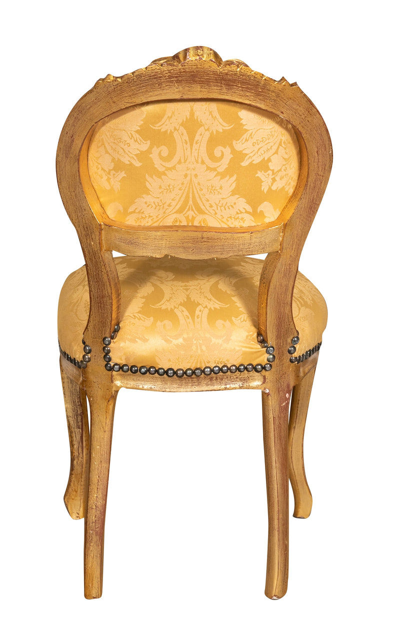 Biscottini SEDIA STILE FRANCESE LUIGI XVI IN LEGNO MASSELLO DI FAGGIO poltroncina XVI,