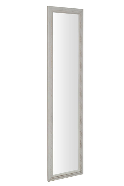 Biscottini Specchio da parete finitura bianco anticato Specchiera muro dimensioni Offerta