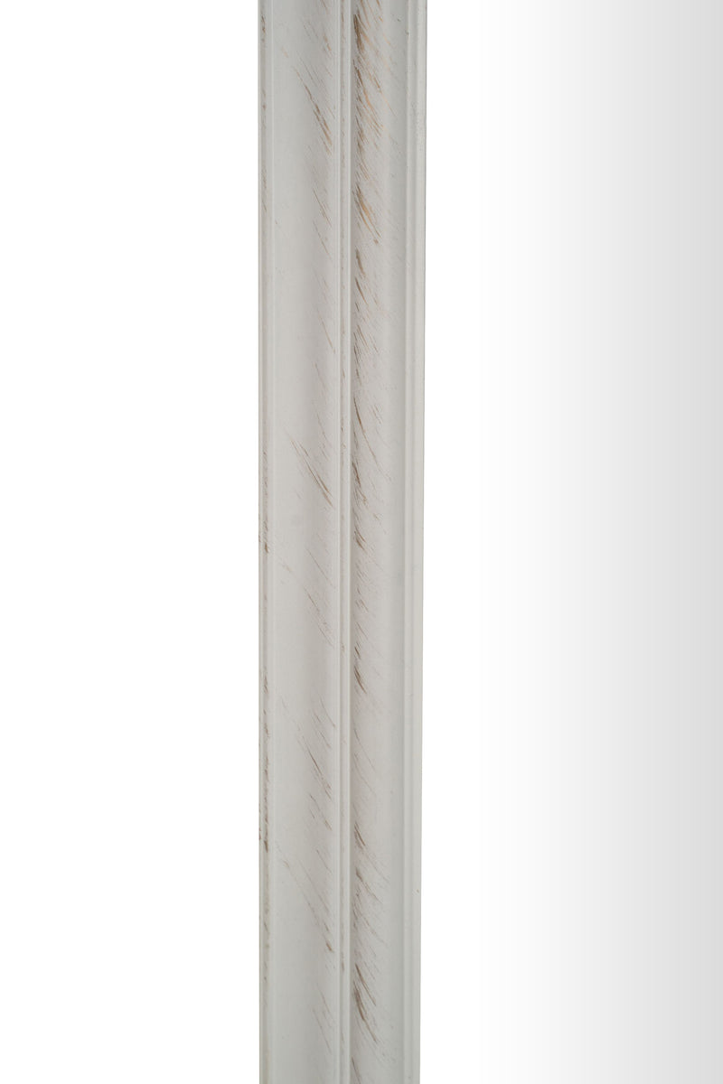 Biscottini Specchio da parete finitura bianco anticato Specchiera muro dimensioni Offerta