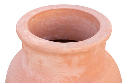 Biscottini Vaso anfora in Terracotta 100% Made in Italy interamente Lavorata a Mano
