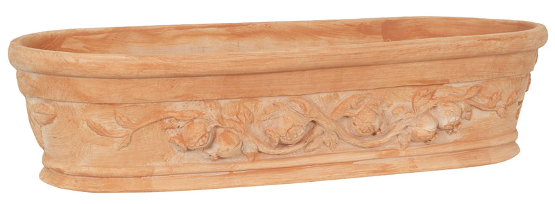 Biscottini Cassetta cesta in Terracotta 100% Made in Italy interamente Lavorata a Mano