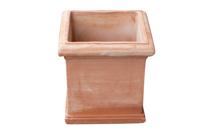 Biscottini Vaso cubo in Terracotta 100% Made in Italy interamente Lavorata a Mano Offerta