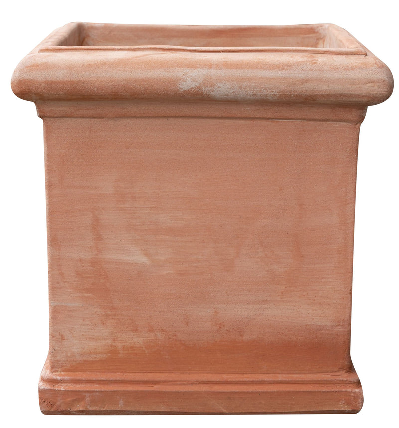 Biscottini Vaso cubo in Terracotta 100% Made in Italy interamente Lavorata a Mano Offerta