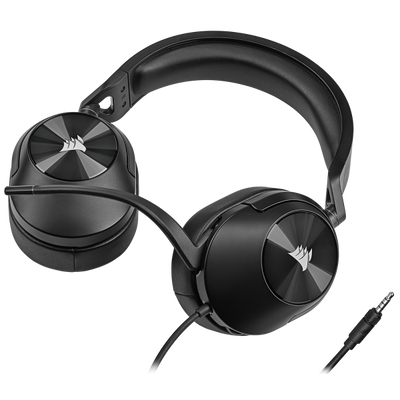 Cuffie da gioco CORSAIR HS55 STEREO - Carbonio, comode e di qualità del suono