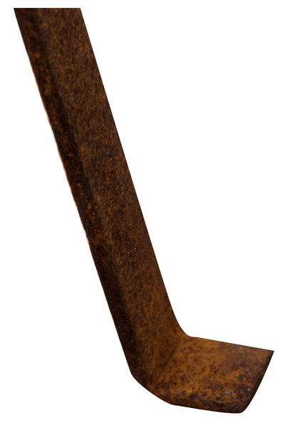 Biscottini Base portavasi in ferro pieno diam.21xH21 cm. portavaso forgiato mano Offerta