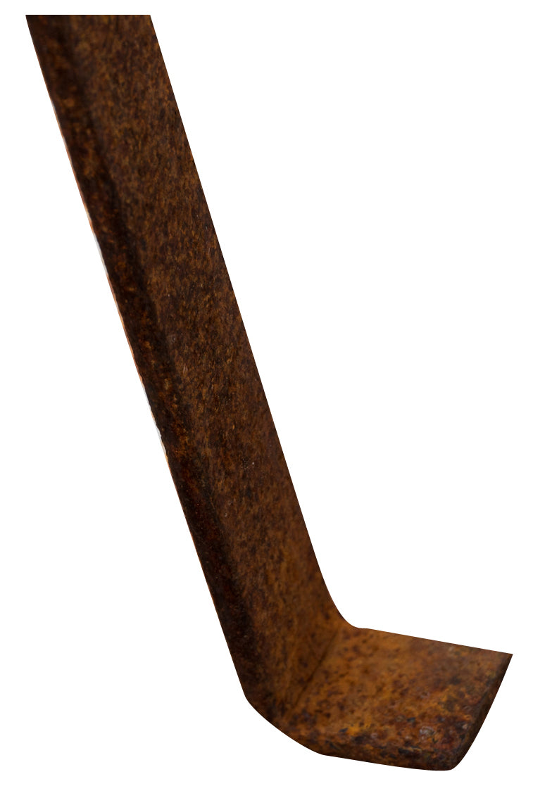 Biscottini Base portavasi in ferro pieno diam.21xH21 cm. portavaso forgiato mano Offerta