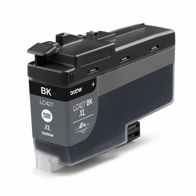 Brother LC-427XLBK cartuccia d'inchiostro 1 pz Originale Resa elevata [XL] Nero (OEM Brother LC427XLBK High Capacity Black Ink Cartridge 124ml 6000 Pages)