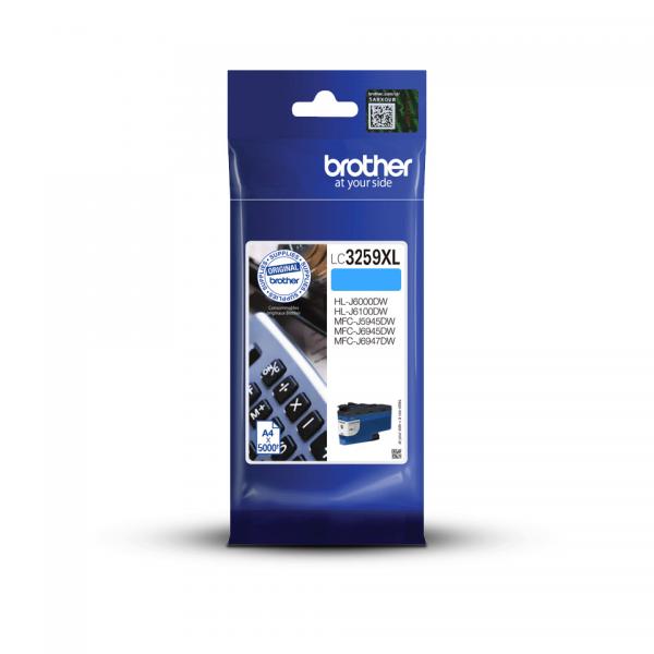 Brother LC3259XLCP cartuccia toner 1 pz Originale Ciano (Brother LC - original - bl?kpatron)